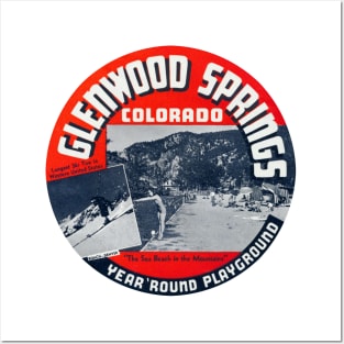 1940s Glenwood Springs Colorado Posters and Art